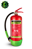 Housegard 6 liter AVD brandsläckare, röd, LITHEX6 13A