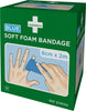 Cederroth soft foam bandage blue