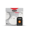 Housegard Pebble, brandvarnare inkl. batteri, 3-pack