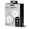 Housegard Pebble Link, trådlös optisk brandvarnare med inbyggt 10-årsbatteri, 2-pack