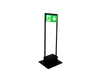 Portabel utrymningsskylt l A1