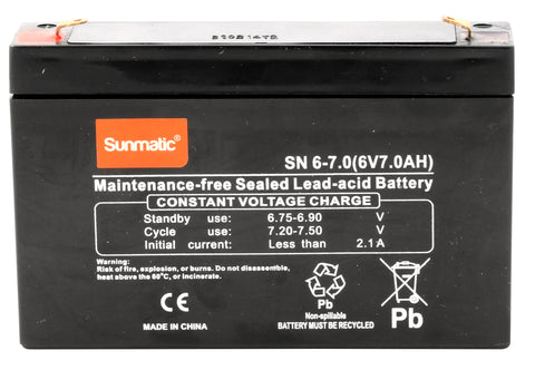 Sunmatic T1 SN 6-7.0 (6V 7,0Ah)