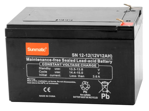 Sunmatic T1 SN 12-12 (12V 12Ah)