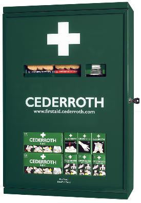Cederroth första hjälpen-skåp double door