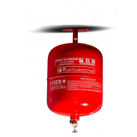 Punktsprinkler/automatutlösande pulverbehållare 10 kg