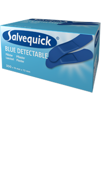 Salvequick blue detectable
