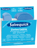 Salvequick blue detectable plåster mix 6754CAP
