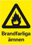 Brandfarliga ämnen