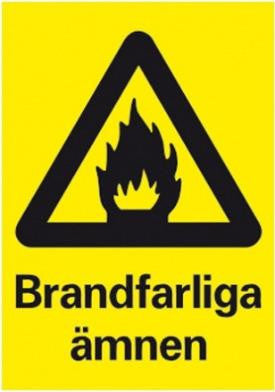 Brandfarliga ämnen