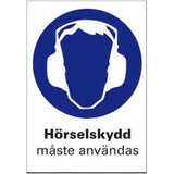 Påbud hörselskydd