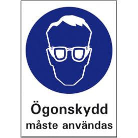 Påbud ögonskydd