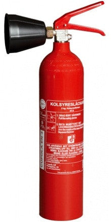 Kolsyresläckare 2kg aluminium 34B EN3